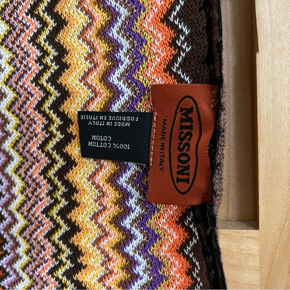 MISSONI Multicolor Knit Scarf - Picture 5 of 9